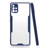 Samsung Galaxy A71 Kılıf Platin Silikon - Lacivert