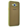 Samsung Galaxy J7 Kılıf Montreal Silikon Kapak - Açık Yeşil