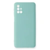 Samsung Galaxy M31s Kılıf Nano İçi Kadife Silikon - Turkuaz