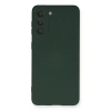 Samsung Galaxy S21 Kılıf Nano İçi Kadife Silikon - Koyu Yeşil