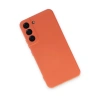 Samsung Galaxy S22 Kılıf Nano İçi Kadife Silikon - Turuncu
