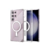 Samsung Galaxy S23 Ultra Kılıf Magneticsafe Şeffaf Silikon - Şeffaf