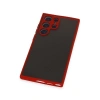 Samsung Galaxy S23 Ultra Kılıf Montreal Silikon Kapak - Kırmızı