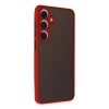 Samsung Galaxy S24 Kılıf Montreal Silikon Kapak - Kırmızı