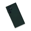 Samsung Galaxy S24 Ultra Kılıf Nano İçi Kadife Silikon - Koyu Yeşil