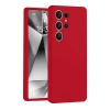 Samsung Galaxy S25 Ultra Kılıf Nano İçi Kadife Silikon - Kırmızı