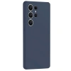 Samsung Galaxy S25 Ultra Kılıf Nano İçi Kadife Silikon - Lacivert