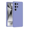 Samsung Galaxy S25 Ultra Kılıf Nano İçi Kadife Silikon - Lila