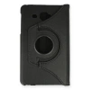 Samsung Galaxy T280 Tab A 7 Kılıf 360 Tablet Deri Kılıf - Siyah
