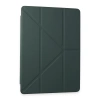 Samsung Galaxy T870 Tab S7 11 Kılıf Kalemlikli Mars Tablet Kılıfı - Koyu Yeşil