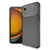 Samsung Galaxy Xcover 7 Kılıf Auto Focus Karbon Kapak - Siyah