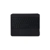 T5206d İpad 10.2 (7.nesil) Kılıf İnter Ledli Klavyeli Tablet Kılıfı - Siyah