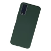 Vivo Y11s Kılıf Nano İçi Kadife Silikon - Koyu Yeşil