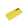 Vivo Y17s Kılıf Nano İçi Kadife Silikon - Sarı