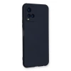 Vivo Y21s Kılıf Nano İçi Kadife Silikon - Lacivert