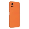 Vivo Y53s Kılıf Nano İçi Kadife Silikon - Turuncu