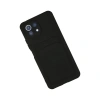 Xiaomi Mi 11 Lite Kılıf Kelvin Kartvizitli Silikon - Siyah