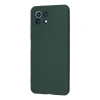 Xiaomi Mi 11 Lite Kılıf Nano İçi Kadife Silikon - Koyu Yeşil