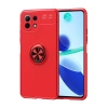Xiaomi Mi 11 Lite Kılıf Range Yüzüklü Silikon - Kırmızı