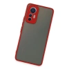 Xiaomi Mi 12 Lite Kılıf Montreal Silikon Kapak - Kırmızı