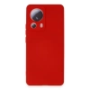 Xiaomi Mi 13 Lite Kılıf Nano İçi Kadife Silikon - Kırmızı