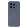 Xiaomi Mi 13 Pro Kılıf Nano İçi Kadife Silikon - Gri