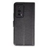 Xiaomi Poco F5 Pro Kılıf Trend S Plus Kapaklı Kılıf - Siyah