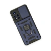 Xiaomi Poco M4 Pro 5g Kılıf Pars Lens Yüzüklü Silikon - Lacivert
