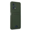 Xiaomi Poco X5 5g Kılıf Kelvin Kartvizitli Silikon - Koyu Yeşil