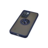 Xiaomi Redmi 10 2022 Kılıf Montreal Yüzüklü Silikon Kapak - Lacivert