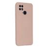 Xiaomi Redmi 10c Kılıf Nano İçi Kadife Silikon - Pudra