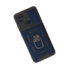 Xiaomi Redmi 10c Kılıf Pars Lens Yüzüklü Silikon - Lacivert