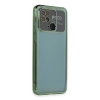 Xiaomi Redmi 10c Kılıf Razer Lensli Silikon - Yeşil