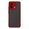Xiaomi Redmi 12c Kılıf Montreal Silikon Kapak - Kırmızı