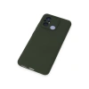 Xiaomi Redmi 12c Kılıf Nano İçi Kadife Silikon - Koyu Yeşil