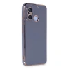 Xiaomi Redmi 12c Kılıf Volet Silikon - Mavi
