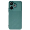Xiaomi Redmi 13 4g Kılıf Auto Focus Karbon Kapak - Koyu Yeşil
