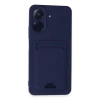 Xiaomi Redmi 13c Kılıf Kelvin Kartvizitli Silikon - Lacivert