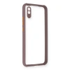 Xiaomi Redmi 9a Kılıf Miami Şeffaf Silikon - Açık Mor
