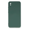 Xiaomi Redmi 9a Kılıf Nano İçi Kadife Silikon - Koyu Yeşil