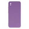Xiaomi Redmi 9a Kılıf Nano İçi Kadife Silikon - Mor
