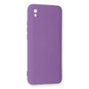 Xiaomi Redmi 9a Kılıf Nano İçi Kadife Silikon - Mor