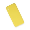 Xiaomi Redmi 9a Kılıf Nano İçi Kadife Silikon - Sarı