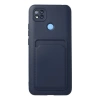Xiaomi Redmi 9c Kılıf Kelvin Kartvizitli Silikon - Lacivert