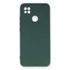 Xiaomi Redmi 9c Kılıf Nano İçi Kadife Silikon - Koyu Yeşil