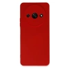 Xiaomi Redmi A3 4g Kılıf Nano İçi Kadife Silikon - Kırmızı