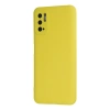 Xiaomi Redmi Note 10 5g Kılıf Nano İçi Kadife Silikon - Sarı