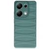 Xiaomi Redmi Note 13 Pro 4g Kılıf Bibercas Silikon Kapak - Koyu Yeşil