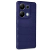 Xiaomi Redmi Note 13 Pro 4g Kılıf Bibercas Silikon Kapak - Lacivert