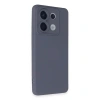 Xiaomi Redmi Note 13 Pro 5g Kılıf Nano İçi Kadife Silikon - Gri